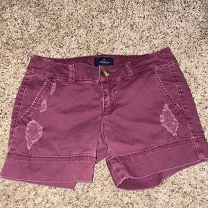 American eagle jean shorts